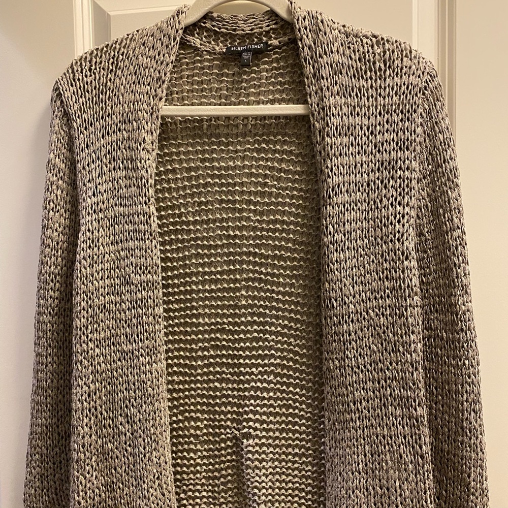 Eileen Fisher Open Front Cover up